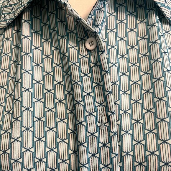 NWT Bohme Button Up Blouse, Size M - Picture 2 of 7
